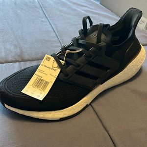 Adidas Originals Ultraboost 21 Boost Black Men's Running Shoes